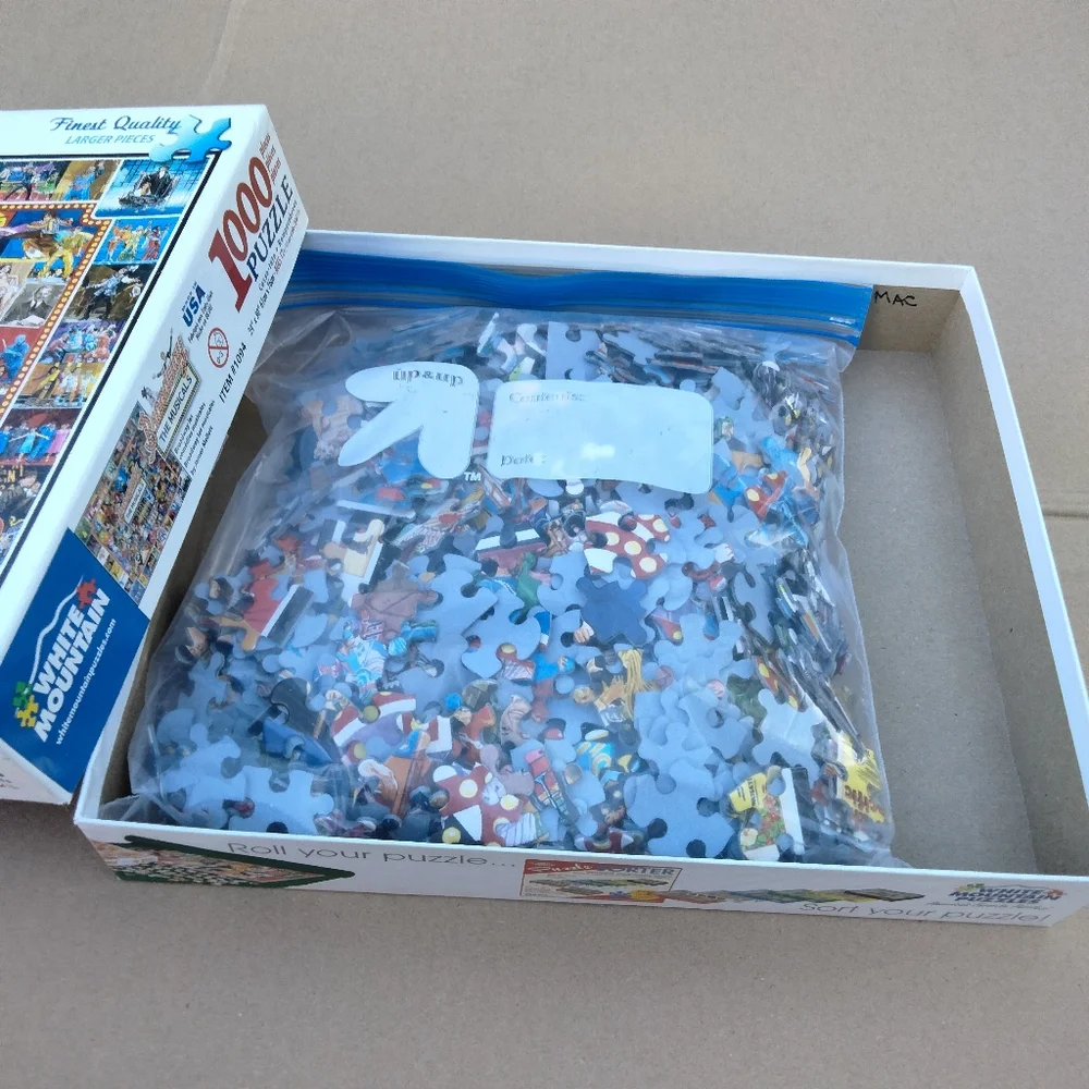 White Mountain 1000 Piece Puzzle 